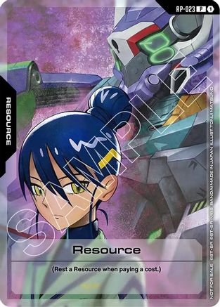 Resource (RP-023) (Mobile Suit Gundam GQuuuuuuX) - RP-023 - P
