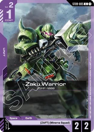 Zaku Warrior - ST09-005 - C