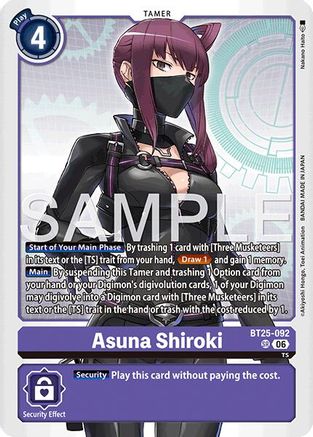 Asuna Shiroki - BT25-092