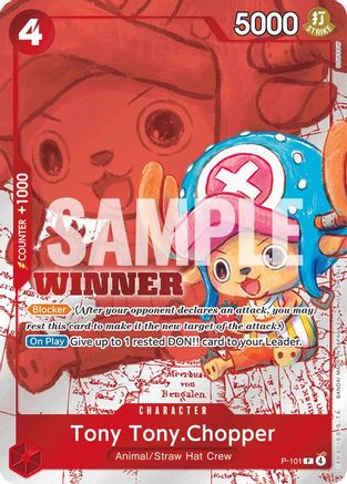 Tony Tony.Chopper (Winner Pack 2026 Vol. 2) - P-101 - Promo