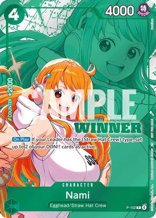 Nami (Winner Pack 2026 Vol. 2) - P-102 - Promo