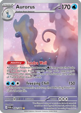 Aurorus - 092/088 - Illustration Rare - Holofoil