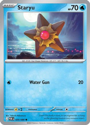 Staryu - 020 - Common