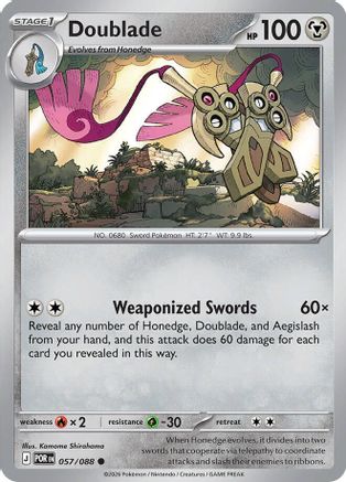 Doublade - 057/088 - Common