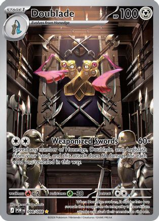 Doublade - 098/088 - Illustration Rare - Holofoil