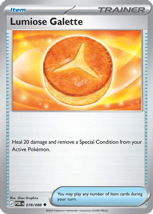 Lumiose Galette - 078 - Uncommon - Reverse Holofoil