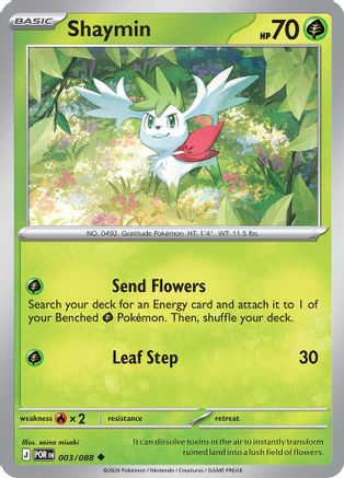 Shaymin - 003 - Uncommon