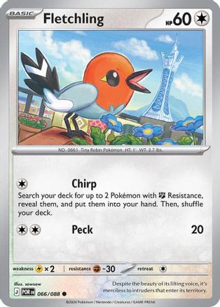 Fletchling - 066 - Common