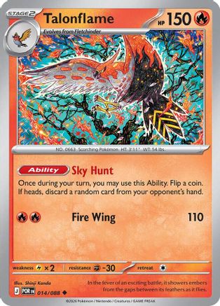 Talonflame - 014/088 - Uncommon