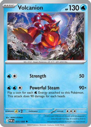 Volcanion - 025 - Uncommon