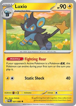 Luxio - 027 - Uncommon
