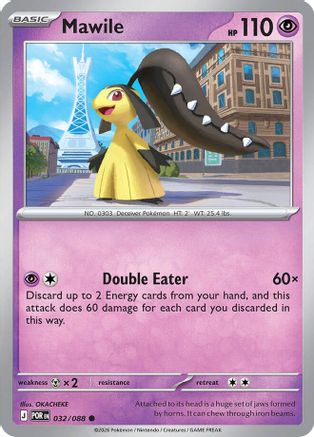 Mawile - 032 - Common - Reverse Holofoil