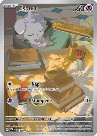Espurr - 095/088 - Illustration Rare - Holofoil