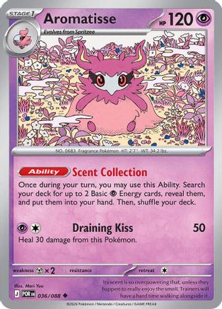 Aromatisse - 036 - Uncommon - Reverse Holofoil