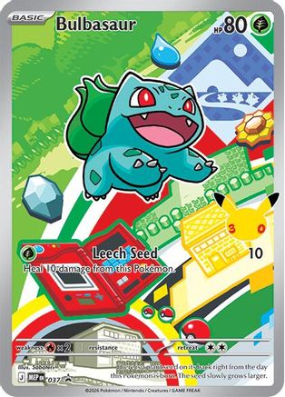 Bulbasaur - 037 - Promo - Holofoil