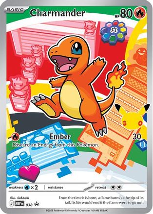 Charmander - 038 - Promo - Holofoil