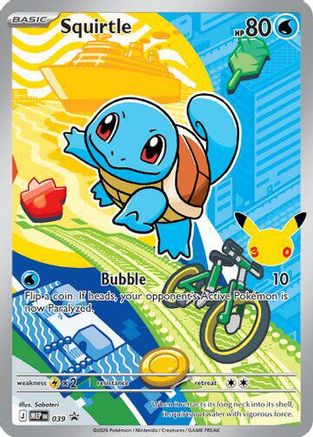 Squirtle - 039 - Promo - Holofoil