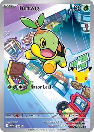 Turtwig - 040 - Promo - Holofoil