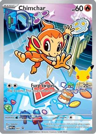 Chimchar - 041 - Promo - Holofoil
