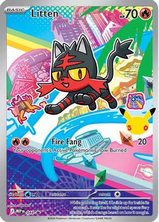 Litten - 044 - Promo - Holofoil