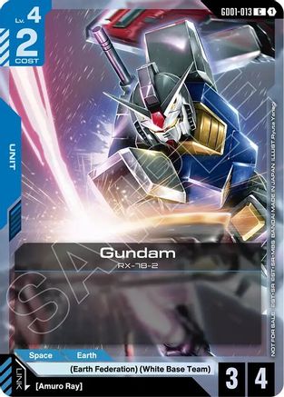 Gundam (GD01-013) (WCS26-27 Participation Pack Vol.1) - GD01-013 - C