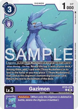 Gazimon - BT25-078
