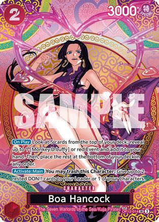 Boa Hancock (SP) - OP12-014 - Super Rare