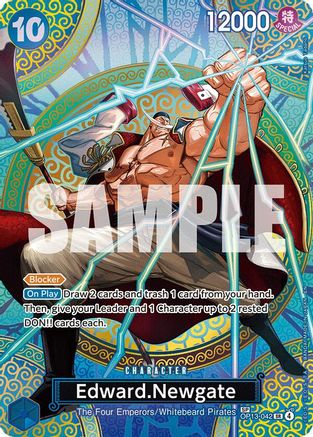 Edward.Newgate (SP) - OP13-042 - Super Rare