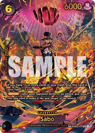 Sabo (PRB02-014) (SP) - PRB02-014 - Super Rare