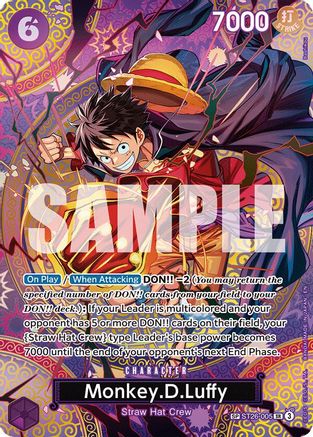 Monkey.D.Luffy (SP) - ST26-005 - Super Rare