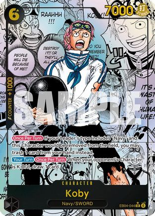Koby (EB04-044) (Manga) - EB04-044 - Super Rare (Pre-Order)