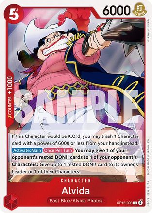 Alvida - OP15-003 - Rare