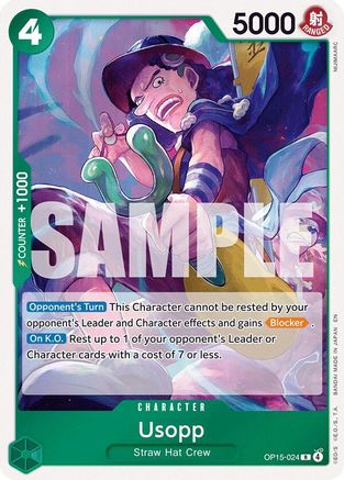 Usopp - OP15-024 - Rare