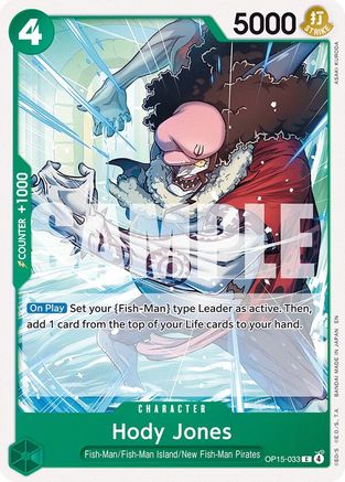 Hody Jones - OP15-033 - Common