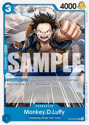 Monkey.D.Luffy (OP15-051) - OP15-051 - Uncommon
