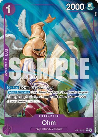 Ohm (Alternate Art) - OP15-061 - Rare