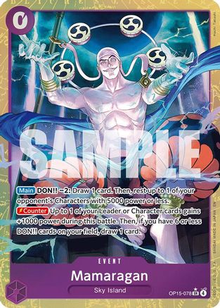 Mamaragan (Alternate Art) - OP15-078 - Super Rare