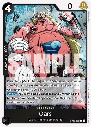 Oars - OP15-080 - Rare