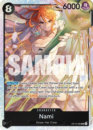 Nami (OP15-086) - OP15-086 - Super Rare