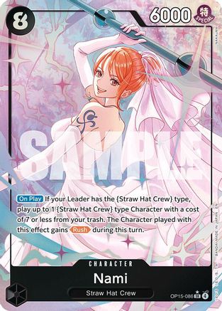 Nami (OP15-086) (Alternate Art) - OP15-086 - Super Rare