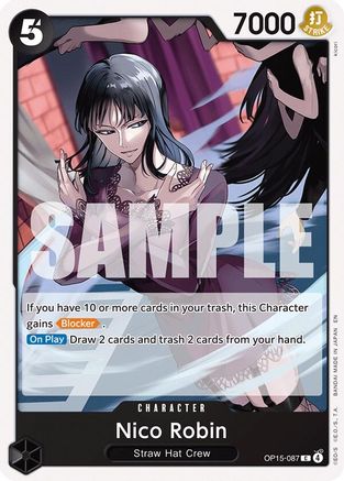 Nico Robin (OP15-087) - OP15-087 - Common
