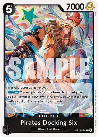 Pirates Docking Six - OP15-088 - Rare