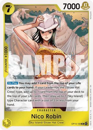 Nico Robin (OP15-109) - OP15-109 - Rare