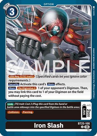 Iron Slash - BT25-100
