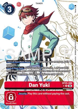 Dan Yuki (Alternate Art) - BT25-086