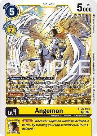 Angemon - BT25-034