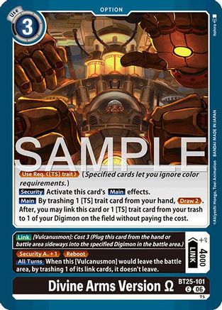 Divine Arms Version - BT25-101