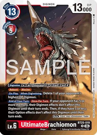 UltimateBrachiomon - BT25-019