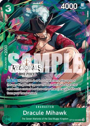 Dracule Mihawk (Regional Participation Pack 2026 Vol.1) - ST12-003 - Promo