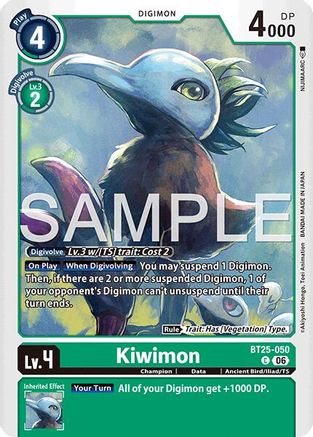 Kiwimon - BT25-050